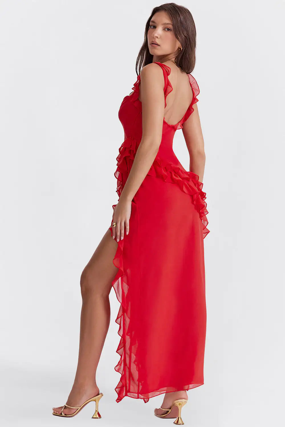 Vestido Osveci con Volantes